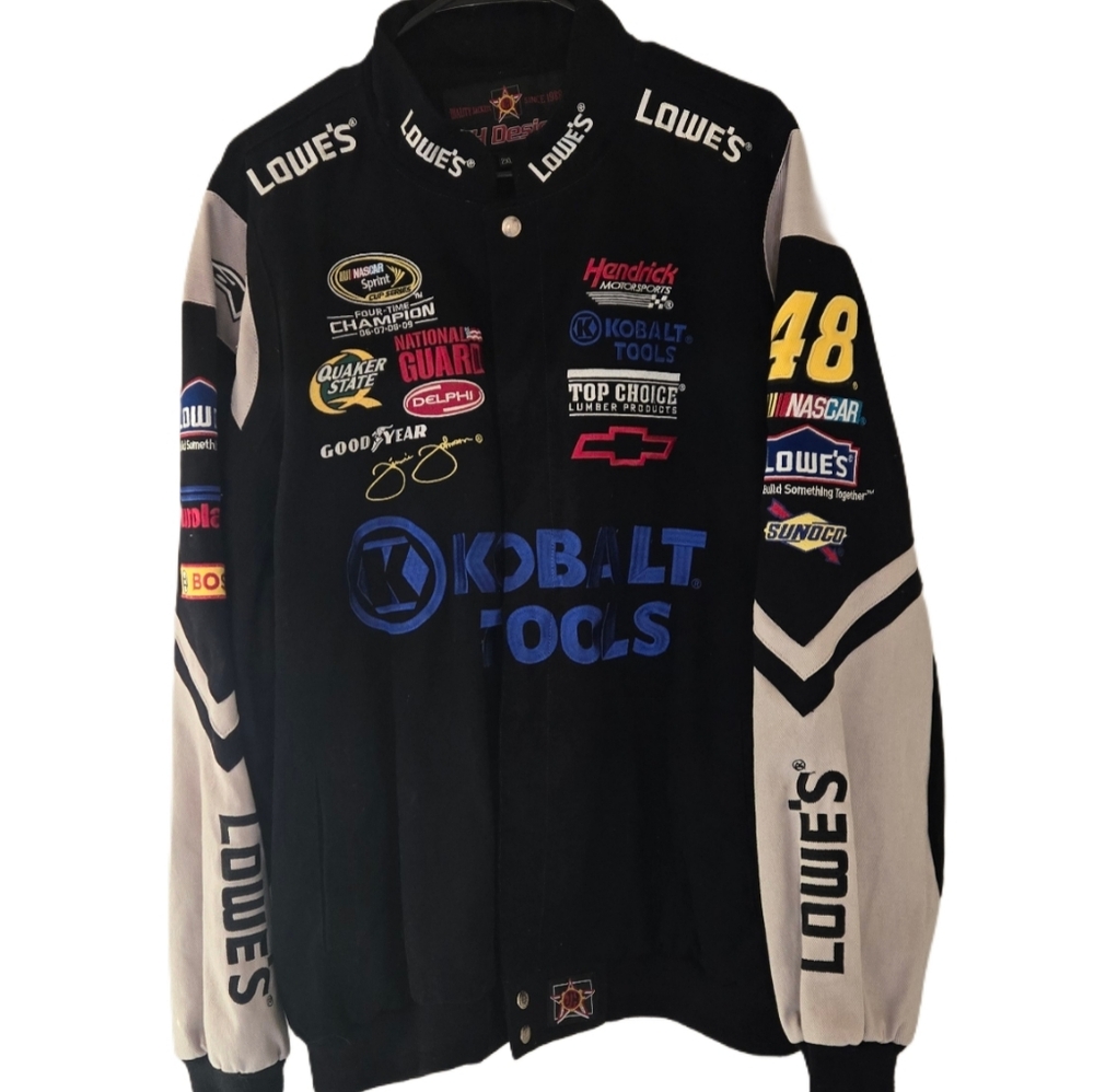 Nascar Jimmy Johnson Lowes Kobalt Told Racing Jacket Size 2xl